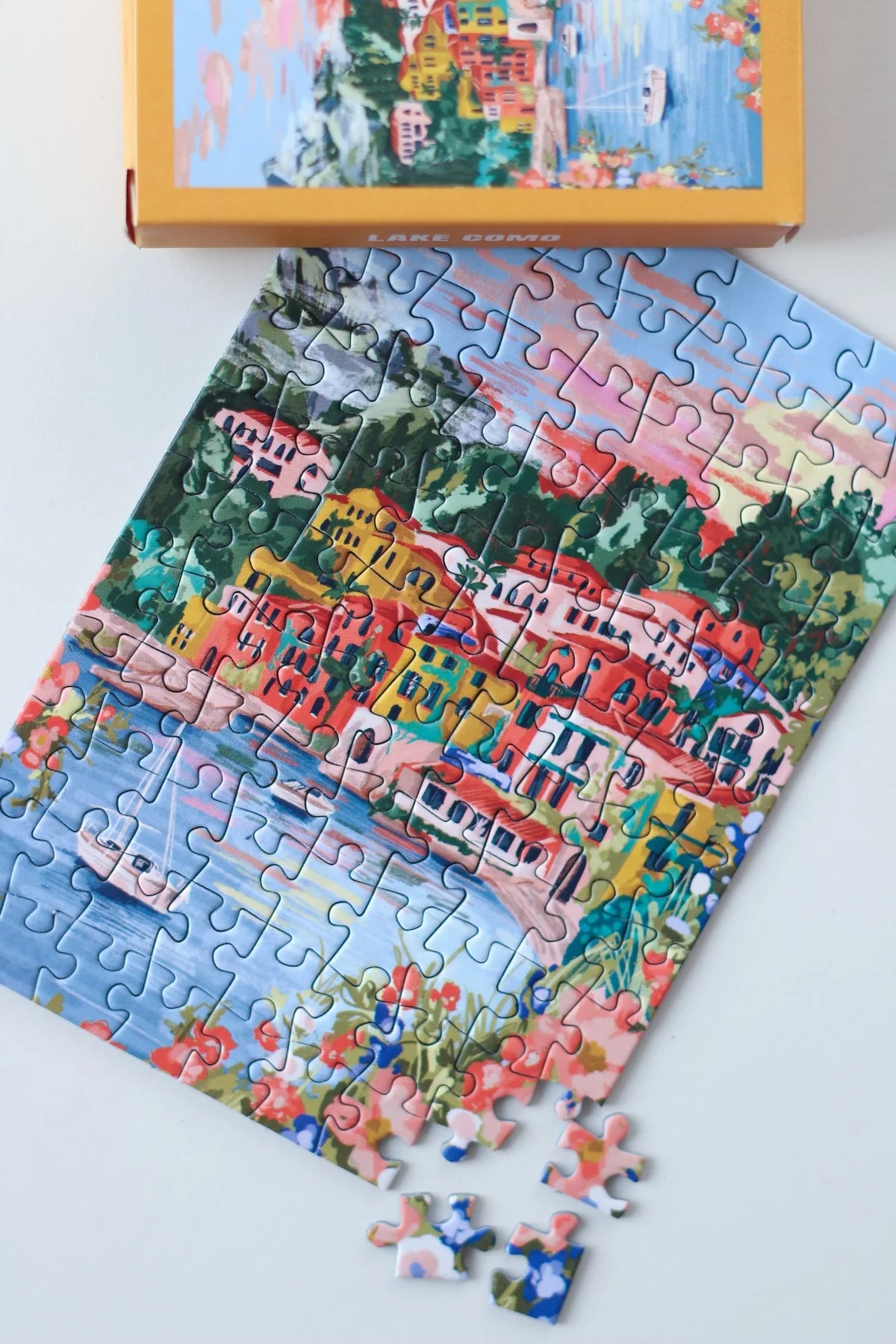 Lake Como Minipuzzle, 99 Teile