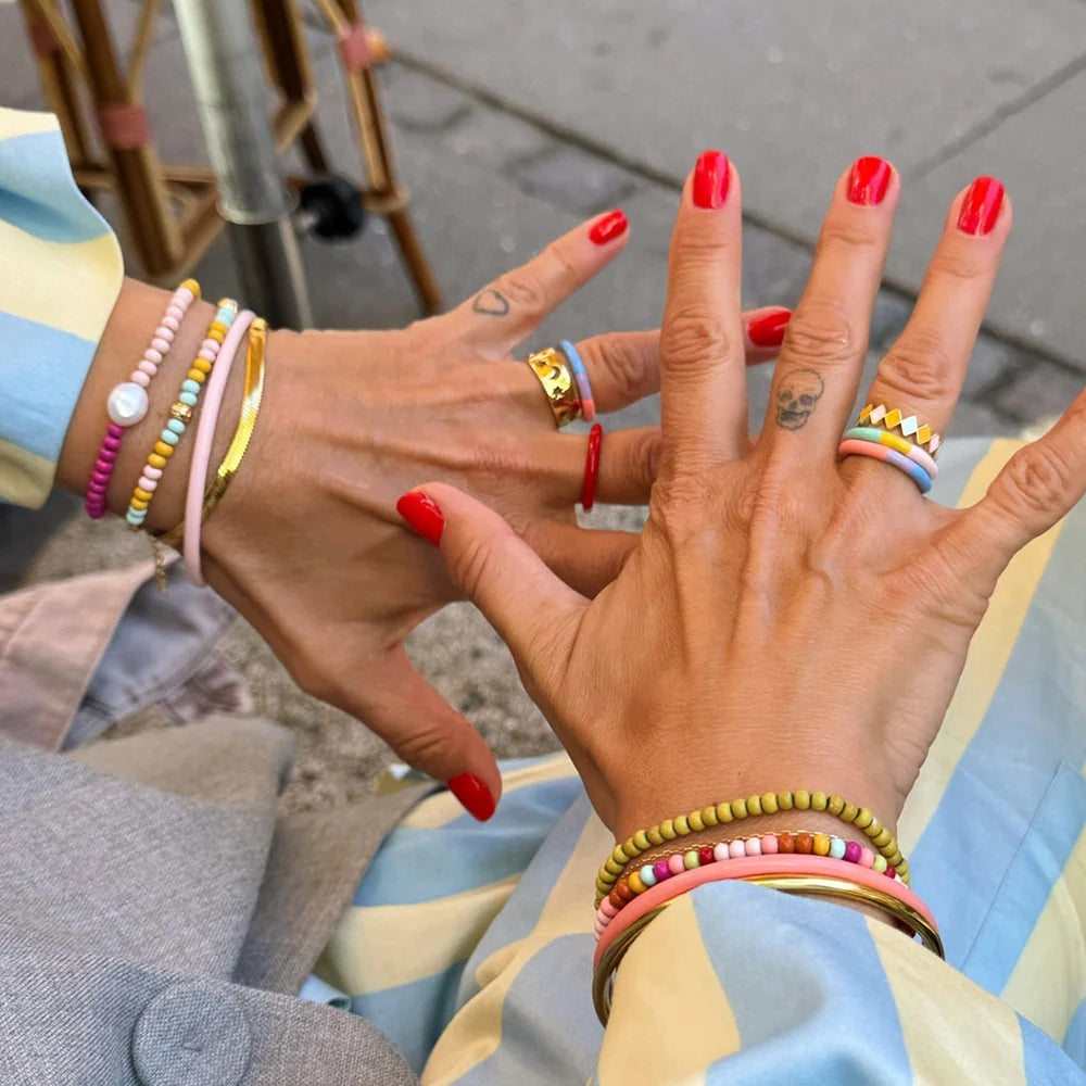 Triple Color Ring Sunset