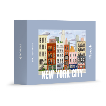 Puzzle New York City – 1000 Teile mit Poster