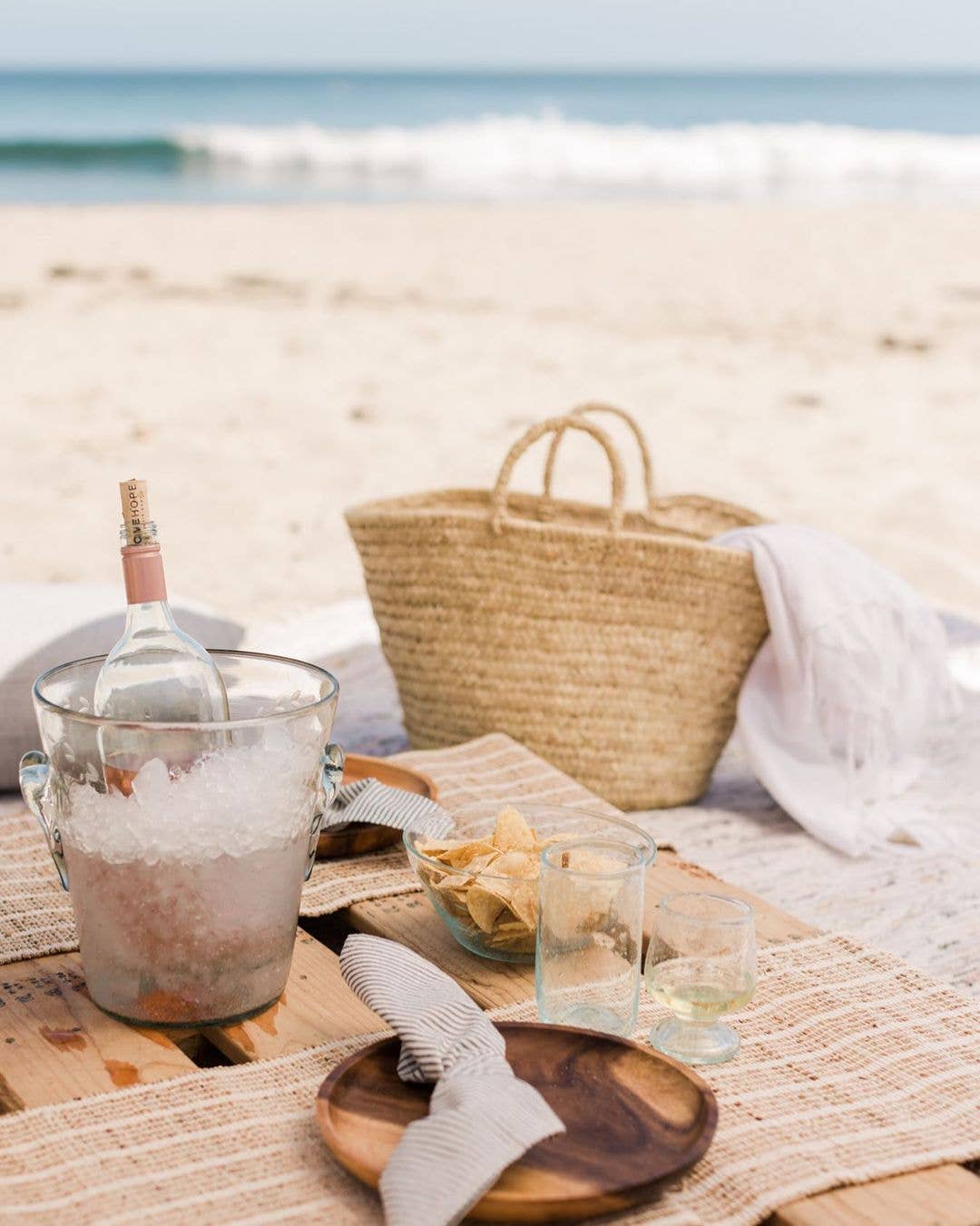 Französischer Einkaufskorb