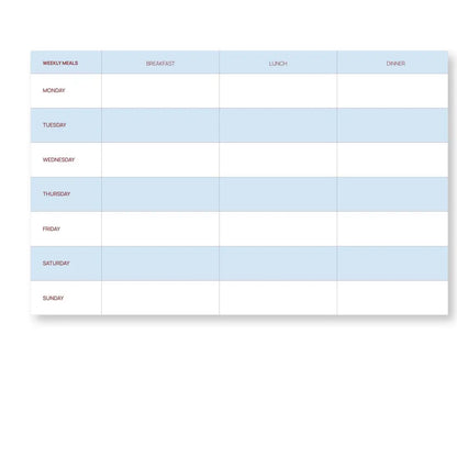 A-Journal Mahlzeitenplaner