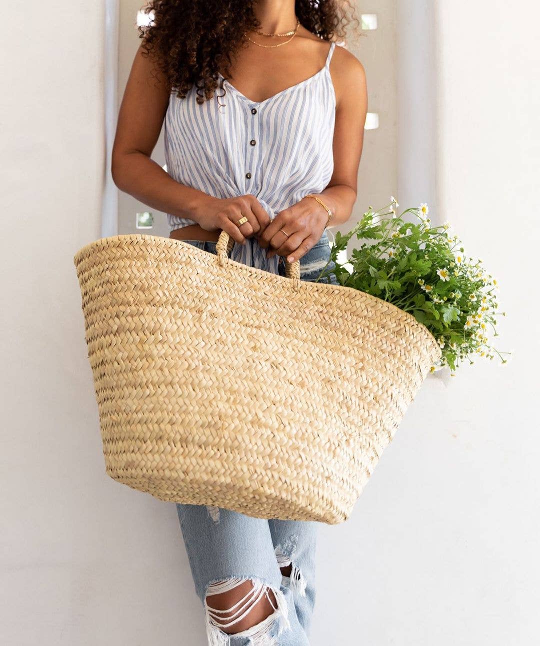 Französischer Einkaufskorb