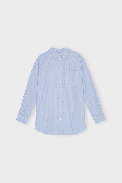 Oversize-Hemd "Scandi Stripes" aus Bio-Baumwolle
