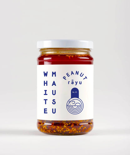 Peanut Rāyu Knuspriges Chiliöl mit Erdnüssen