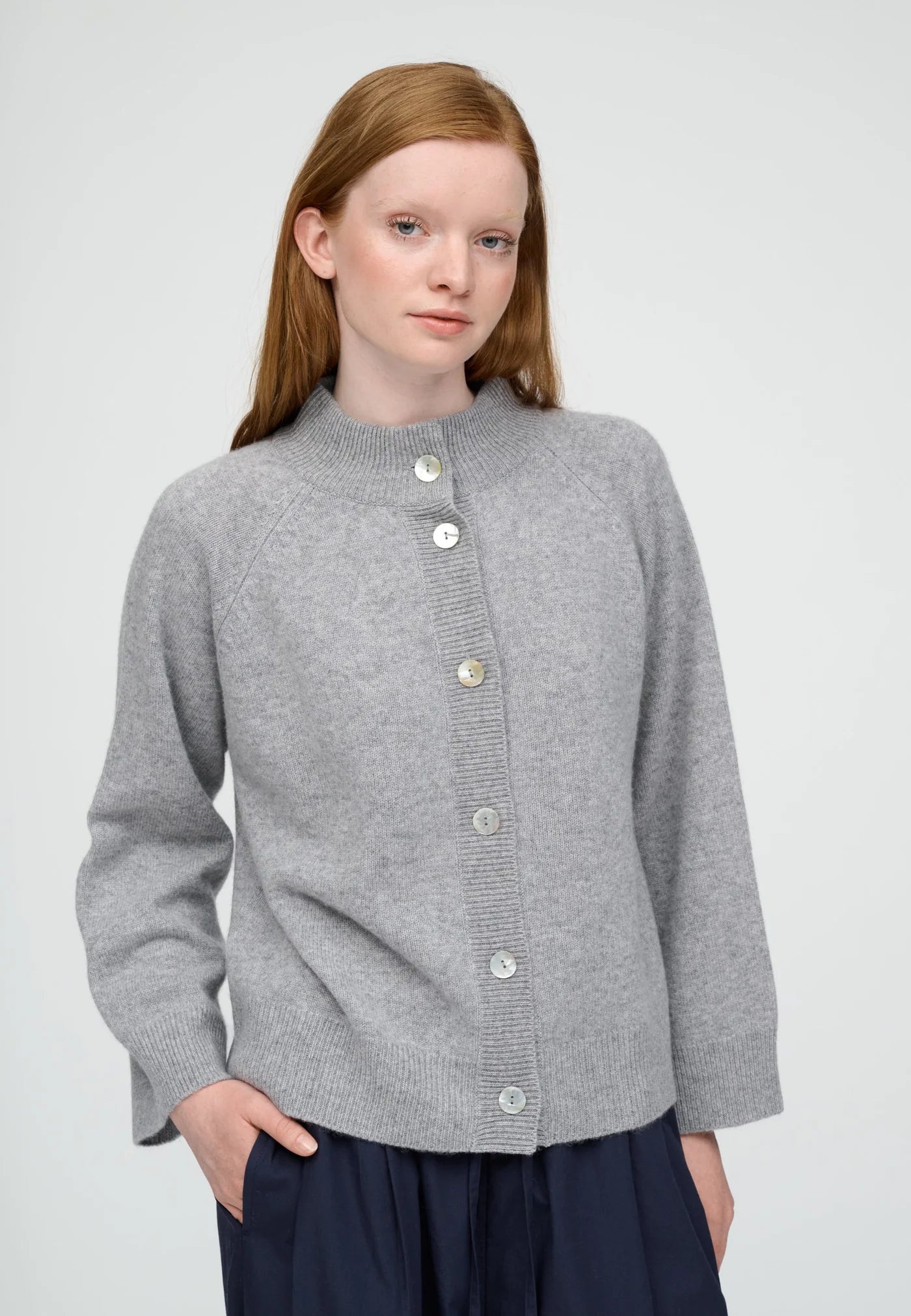 Gentle cardigan -Merino