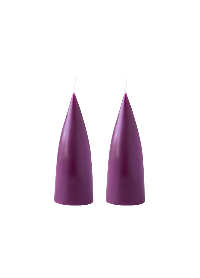 Kerze"Heather" 6,5/20cm