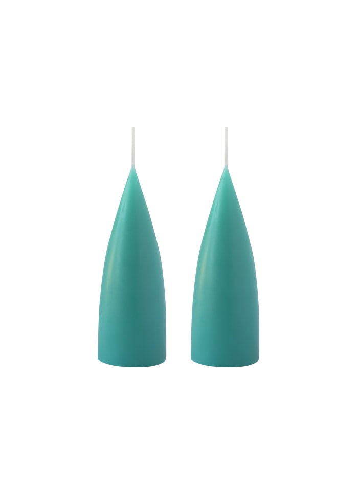 Kerze"Turquoise" 6,5/20cm