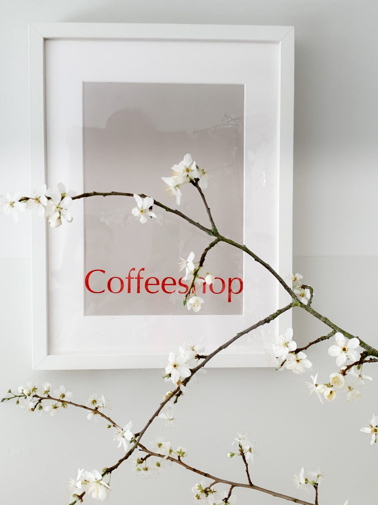 Siebdruck "Coffeeshop"