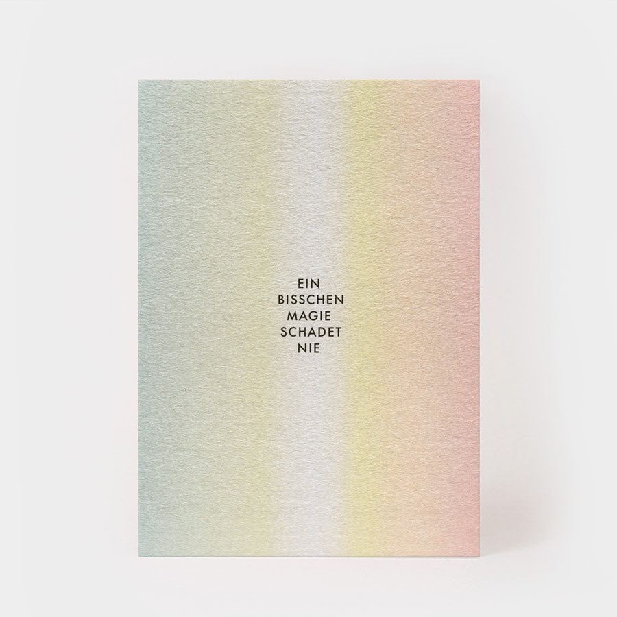 EIN BISSCHEN MAGIE Postkarte